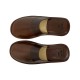 Chinelos de Quarto em Pele N.º 47 JOSEPH LOUIS Castanho | Ref. 324.9045C47