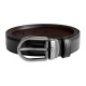 Cinto MONTBLANC Fivela Ferradura Reversível 30mm Preto/Castanho | Ref. 238.128803