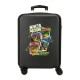 Mala de Cabine / Trolley 55cm 4R Tartarugas Ninja Preta | Ref. 186.2131141