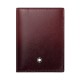 Porta-Cartões Vertical 4CC MONTBLANC Meisterstück Burgundy | Ref. 238.131683