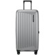 SAMSONITE Mala Viagem / Trolley Gigante 80cm Nuon Prata Matte | Ref. 92.153973-4052