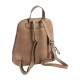 Mochila de Senhora c/ Bolso Frontal MATTIES Serie Mochilas Bege | Ref. 132.2244913
