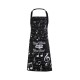 Avental de Cozinha iTOTAL Music Preto | Ref. 343.XL2562