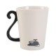 Caneca de Cerâmica iTOTAL Black Cat Preto | Ref. 343.XL2391