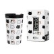 Copo de Viagem Térmico 260ml I-DRINK Cat Branco | Ref. 343.ID0243