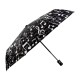 Guarda-Chuva iTOTAL Dobrável Duomatic Music Preto | Ref. 343.XL2039A