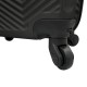 Mala de Cabine / Trolley 47cm 4R. Amovíveis TALENT 7 Preta | Ref. 337.7P