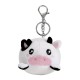 Porta-Chaves Peluche iTOTAL Animals Vaca Branco | Ref. 343.XL2491