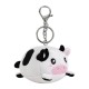 Porta-Chaves Peluche iTOTAL Animals Vaca Branco | Ref. 343.XL2491