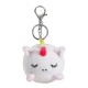 Porta-Chaves Peluche Unicórnio iTOTAL Cat Branco | Ref. 343.XL2487