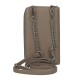 Carteira Bolsa Porta Telemóvel PEPE JEANS Christine Taupé | Ref. 186.7095344