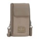 Carteira Bolsa Porta Telemóvel PEPE JEANS Christine Taupé | Ref. 186.7095344