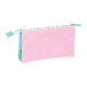 Estojo Escolar Triplo BENETTON Unique Azul/Rosa | Ref. 248.812552744