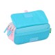 Estojo Escolar Triplo Big BENETTON Unique Azul/Rosa | Ref. 248.812552710