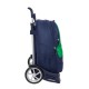 Mochila Escolar 44Cm c/ Carro Evolution BENETTON Flag Azul Marinho | Ref. 248.612506860