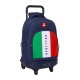 Mochila Grande 45Cm Compacta 2R BENETTON Flag Azul Marinho | Ref. 248.612506918