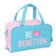 Necessaire Rectangular BENETTON Unique Azul/Rosa | Ref. 248.812552720
