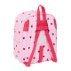 Mochila de Criança Adap. 27Cm Front-Inter MINNIE Naive Rosa Claro | Ref. 248.612512232
