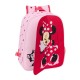 Mochila Infantil Adap. 34Cm Front-Inter MINNIE Naive Rosa Claro | Ref. 248.612512185