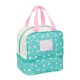Lancheira com Base Térmica PEPPA PIG Pretty Flowers Turquesa | Ref. 248.812390040 Lancheira com Base Térmica PEPPA PIG Pretty Flowers Turquesa | Ref. 248.812390040