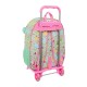 Mochila Escolar 42Cm c/ Carro PRINCESAS Bloom Verde Menta | Ref. 248.612580160 Mochila Escolar 42Cm c/ Carro PRINCESAS Bloom Verde Menta | Ref. 248.612580160
