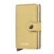 Carteira SECRID Miniwallet Pebble Butter Yellow | Ref. 297.MPE-BY