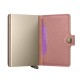 Carteira SECRID Miniwallet Pebble Rose | Ref. 297.MPE-R