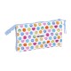 Estojo Escolar Triplo Reciclado SMILEY WORLD Joyful Azul | Ref. 248.842481744 Estojo Escolar Triplo Reciclado SMILEY WORLD Joyful Azul | Ref. 248.842481744
