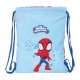 Saco/Mochila Júnior 34Cm SPIDEY Rescue Azul/Vermelho | Ref. 248.642532855