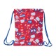 Saco/Mochila Júnior 34Cm SPIDEY Rescue Azul/Vermelho | Ref. 248.642532855