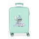Mala de Cabine / Trolley 55cm 4R STITCH Lovely Turquesa | Ref. 186.3161141