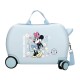 Mala Infantil ABS 4R Easyjet MINNIE Happy Azul Claro | Ref. 186.4921041 Mala Infantil ABS 4R Easyjet MINNIE Happy Azul Claro | Ref. 186.4921041