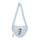 Bolsa de Tiracolo Coração MINNIE Happy Azul Claro | Ref. 186.4925542 Bolsa de Tiracolo Coração MINNIE Happy Azul Claro | Ref. 186.4925542