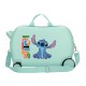 Mala de Viagem Infantil ABS 4R Easyjet STITCH Aloha Turquesa | Ref. 186.4951041 Mala de Viagem Infantil ABS 4R Easyjet STITCH Aloha Turquesa | Ref. 186.4951041