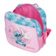 Mochila Pré-Escolar Adap. 25Cm STITCH Heart Rosa | Ref. 186.49820D2