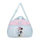 Saco de Viagem 40Cm MINNIE Happy Azul Claro | Ref. 186.4923242