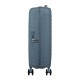 AMERICAN TOURISTER Mala Cabine 55cm 4R Exp. FastForward Azul Aço | Ref. 92.155259-1827
