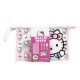 Necessaire c/ Acessórios HELLO KITTY Rosa | Ref. 299.2500003351 Necessaire c/ Acessórios HELLO KITTY Rosa | Ref. 299.2500003351