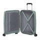 AMERICAN TOURISTER Mala de Cabine 55cm 4R Exp. Flytwist Verde Botânico | Ref. 92.155265-1128