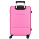 Mala de Viagem / Trolley Grande 75cm 4R ROLL ROAD Flex Rosa | Ref. 186.584946GC