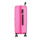 Mala de Viagem / Trolley Médio 65cm 4R ROLL ROAD Flex Rosa | Ref. 186.584946GB
