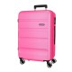 Mala de Viagem / Trolley Médio 65cm 4R ROLL ROAD Flex Rosa | Ref. 186.584946GB