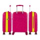 Trolley de Cabine 55cm 4R AGATHA RUIZ DE LA PRADO Iconic Fucshia | Ref. 237.13505001