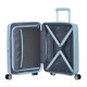 AMERICAN TOURISTER Mala de Cabine 55cm 4R Exp. Soundbox Azul Pastel | Ref. 92.88472-8365