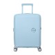 AMERICAN TOURISTER Mala de Cabine 55cm 4R Exp. Soundbox Azul Pastel | Ref. 92.88472-8365