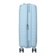 AMERICAN TOURISTER Mala de Cabine 55cm 4R Exp. Soundbox Azul Pastel | Ref. 92.88472-8365