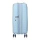 AMERICAN TOURISTER Mala de Cabine 55cm 4R Exp. Soundbox Azul Pastel | Ref. 92.88472-8365