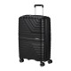AMERICAN TOURISTER Mala Viagem Média 67cm 4R Exp. Flytwist Preta | Ref. 92.155266-0614