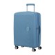 AMERICAN TOURISTER Mala Média 67cm 4R Exp. Soundbox Azul Mar | Ref. 92.88473-A255