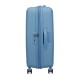AMERICAN TOURISTER Mala Média 67cm 4R Exp. Soundbox Azul Mar | Ref. 92.88473-A255